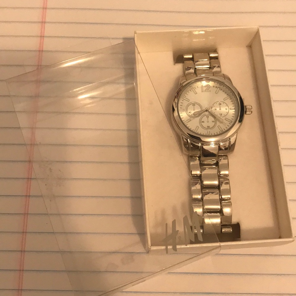 H&M silver watch